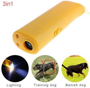 Wholesale stop barking devices for sale - Group buy 3 in Ultrasonic LED Pet Dog Repeller Stop Bark Dog Training Trainer Device Anti Barking Flashlight Colors