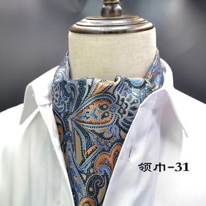 Bow Slipsar Mäns Cravat Koreanska Scarfs Fine Warp Fabric Personlighet Brittisk kostym Polyester Silk Scarf Business Accessoarer Gifts Partihandel