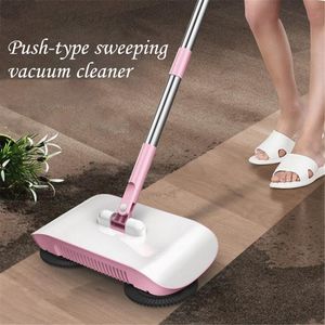 Hand Push Sweeper Magic Broom Home Sweeping Mopping Machine Vacuum Cleaner Household Cleaning Tools Sweeper Mop Escoba