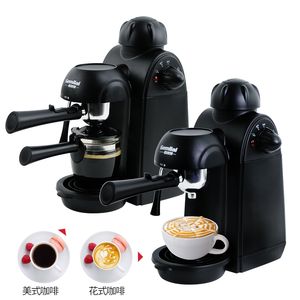 Kaffeemaschine Home Mini Halbautomatische italienische Art Kleine gedämpfte Schlagsahne Milchschaum und so weiter