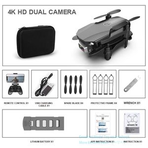 R16 4 K çift kamera wifi fpv acemi mini katlanabilir drone çocuk oyuncak, irtifa tutun, jest fotoğraf çekin, quadcopter, noel çocuk hediye, usu