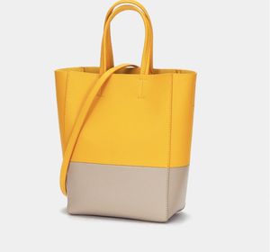 New women bucket shoulder bag fashion trend large capacity portable Cross Body bag High quality leather tote handbag