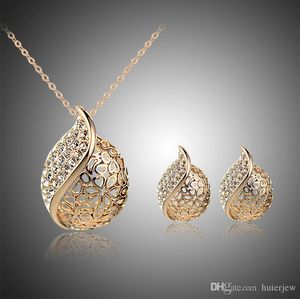 Bridesmaid Jewelry Set Wedding Earrings Long Necklace Pendants Gift Set Indian African Jewellery Party Jewelry Sets