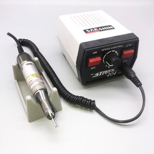 Nail Drill & Accessories 65W Power 204 Control Box 35000RPM 30V 2021 Micro Motor Phone Electric Manicure Machine Kit