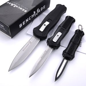 BM3300 B4 Automatiska knivar Benchmade Kniv T6061 Handtag CNC VG10 Steel Out Pocket Kniv BM3300 Camping Tactical Survival Jaktkniv