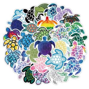 41pcs Lovely Colorful Sea Turtle Stickers for DIY Luggage Laptop Skateboard Car Motorcycle Bicycle Decals Sticker