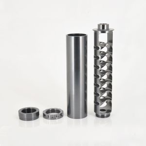 Spiral Patten Single Core Aluminum 6''L, 1.4" OD 0.4'' ID monocore solvent trap 1 2-28 Fuel Catch Car Filter Napa 4003
