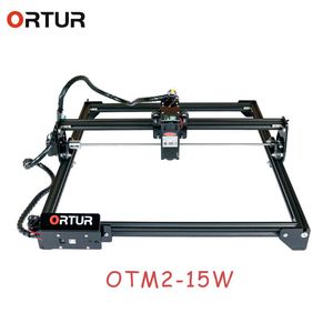 110-220 V ORTUR OLM2 DIY Yüksek Hassasiyetli Lazer Gravür Logo İşaretleme Gravür CNC GrbL Kontrol Kesim Oyma Makinesi STM32 Anakart