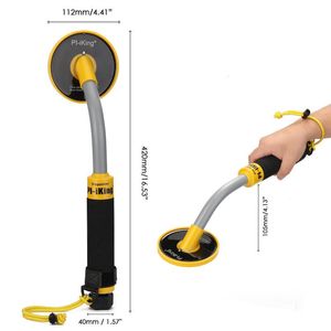 Detectores de metal Detector profissional 750 30m segmentação Pinpointer Pulse Indução (PI) Vibrador impermeável subaquático