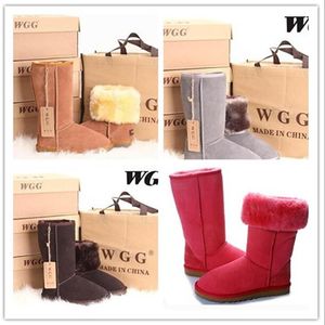 حار بيع AUSG النمط الكلاسيكي طويل القامة 58150 النساء أحذية الثلوج تبقي التمهيد الدافئة الأحذية النسائية الأحذية في فصل الشتاء 17 لون الشحن المجاني الحقيقي للكلمة U