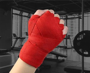 1set=2pcs New Boxing wraps Punching Hand Wrap Boxing Training muay thai Gloves Training Wrist Protect 2 Colors