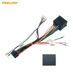 Wholesale 99 bmw resale online - FEELDO Car Pin Power Wiring Harness Cable Adapter With Canbus For BMW E46 E39 E53 Install Aftermarket Android Stereo