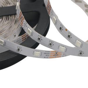 Luz de tira LED de 1000m de 1000m de atacado 12V SMD 5050 150 LEDS RGB LED Ribbon Luzes flexíveis decoração de casa