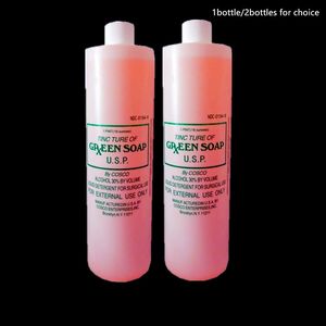 16oz Tattoo Green Soap Cleaning Water Skin Wash Tattoo Supplies Disinfectant Liquid