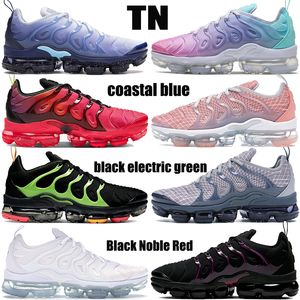 2020 new Plus Tn mens running shoes black brown metallic gold coastal blue Laser Crimson pink sea men women Sneakers US 5.5-11