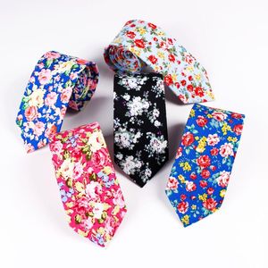 Neck Ties Linbaiway 6.2cm Tie For Men Women Skinny Wedding Casual Classic Suits Slim Cotton Custom Logo