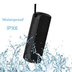 Alto-falante Bluetooth portátil à prova d'água W-KING 20W Super Bass com tecido de cilindro externo DSP para celular / alto-falante de computador