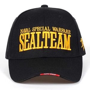 Wholesale navy seal caps resale online - 2020 New Arrivels US Navy Seal Team Tactical Cap Mens Army Baseball Cap Brand Gorras Adjustable Bone Snapback Hat14468120