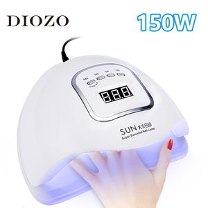 Nail Dryers Diozo W W W W W UV LED Lamp Manicure Pedicure Machine Gel Droger