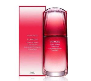 Высочайшее качество сыворотка 100 мл Япония Ginza Tokyo Ultimune Power Infusising концентрат активации лица сущность кожи уход быстро свободный корабль