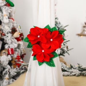 Noel Süslemeleri Perde Kapı Perde Toka Noel Ağacı Dekorasyon Kolye Tatil Yaratıcı Pencere Düzeni