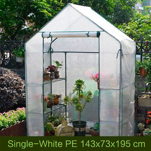 Factory direct walk-in large seedling nursery greenhouse double-decked balcony cold and rain-proof warm shed Kraflo tools