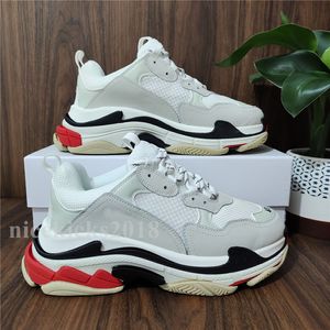 2021 Dad Shoes 17FW Tripe S Womens Comfort Casual Shoes Mens Daily Lifestyle Skateboarding Shoe Make Old Sports Athletic Walking Sneakers
