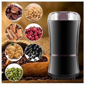 Kitchen Electric Coffee Grinder Mini Salt Pepper Grinder Powerful Spice Nuts Seeds Coffee Bean Grind Machine Electronic