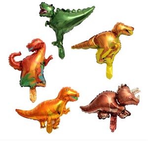 新しいお祝い4Dウォーキング恐竜バルーン箔バルーンボーイズアニマルバルーンチルドレンディノサウルスバースデーパーティージュラシックワールド装飾バルーンKD1
