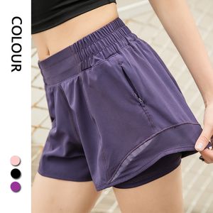 hotty hot yoga shorts 4 inseam loose fit running sports lu short quick-drying woven fitness shorts breathable gym clothes women pants