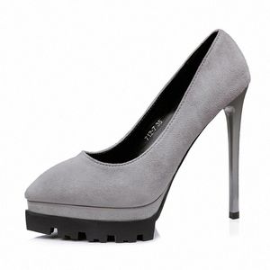 Новые ботинки женщина Сладкие Сжатый Женщины партии Свадьба неглубокие Женская обувь Тонкий каблук насосы высокой пятки женщин Calzado Mujer мужские Мокасины IqXP #