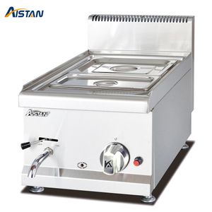 GH534 gás / aço inoxidável elétrico Bufete Bain Marie Máquina aquecedor para Buffet Catering Equipment