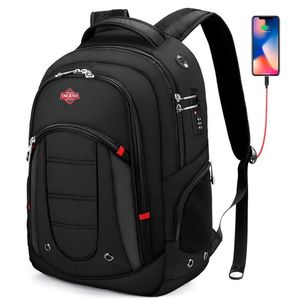 15.6 Inch Waterproof Laptop Backpack Men USB Travel Backpack Women Oxford Rucksack Male Vintage School Bag