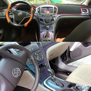 Per Buick Regal 2014-2016 Auto-Styling 3D 5D In Fibra di Carbonio Interni Auto Center Console Cambiamento di Colore Stampaggio Adesivo Decals230S