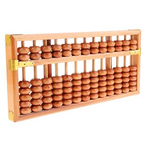 wooden bead counting abacus