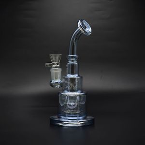 9-Zoll-High-End-Glasbong zum Verkauf, neue Glaswasserpfeife, einzigartige Dab-Rig-Ölplattform mit Banger und Schüssel