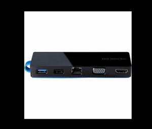 HP Viagem Doca de bolso USB-C Laptop Docking Station T0K29AA TPA-I501