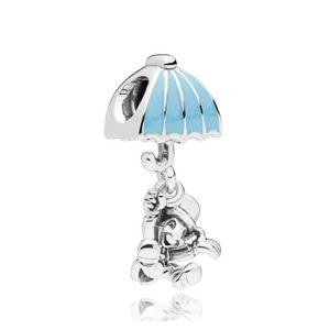 NEW 100% 925 Sterling Silver New 1:1 797492EN41 CRICKET HANGING CHARM Flashing Beaded Original Wedding Women Jewelry Gifts