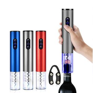 Electric Wine Bottle Opener Battery Operated Electric Corkscrew Kitchen Bar Home Tools Wedding Party Gift HHA1605