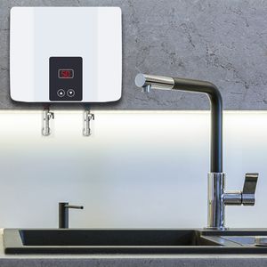 FREESHIPPING فورية Tankless سخان المياه 5500W 220V ترموستات سخان الذكية السخانات الكهربائية دش