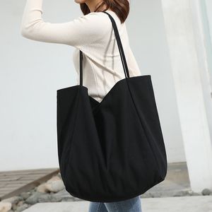 Large Reusable Canvas Tote Bag for Women - Eco-Friendly Grocery Shopper with Extra Large Capacity