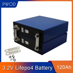 аккумулятор NEW 8PCS 3.2V 120Ah lifepo4 Long Life 4000 ЦИКЛ LFP лития солнечный 123ah 24V120Ah клетки не 100Ah RV DC