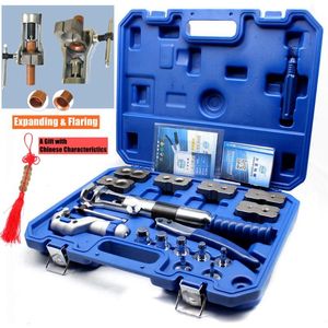 iGeelee Universal 2 in 1 Hydraulic Tube Expander and Flaring Tool Kit for 3/16 1/4 5/16 3/8 1/2 5/8 3/4 7/8 inch Soft HAVE Coppe