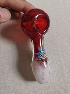 pipa da fumo in vetro di grandi dimensioni sestshop pipa per tabacco fluorescente pipe per tabacco pyrex cucchiaio colorato pipa per acqua in vetro