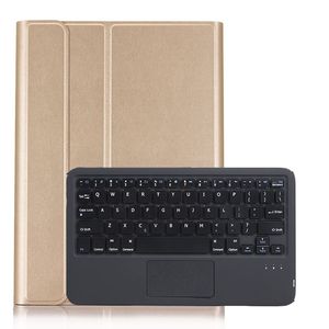 Flip PU Leather Case with Touchpad Keyboard for Samsung Galaxy Tab A7 10.4 inch T505 T500 S7 S8 X700 X706 T870 T875 Bluetooth Keyboard Cover+Stylus