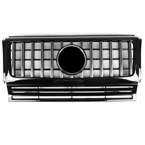 G Class500 1990-2017 para G-Classe W463 ABS Material Racing Racing Grilks Grills Center Grill Malha Auto Malha