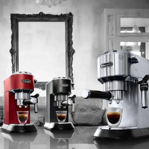 Styl Dedica EC 685.R Espresso ve Cappuccino Makinesi. Expresso Maker Vacuum Cafe Espresso Machine Kitchen Glass