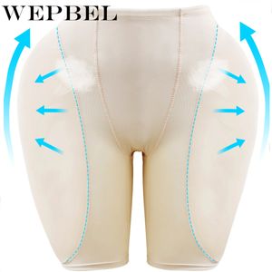 Wepbel False Ass Butt Lifter Sexy Push Up Eximate Ciało Shaper Hip Up Panty Padded Panties Bielizna Kobiety Bez Szwu Koronki Pośladka LJ200917