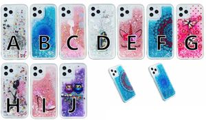 Custodie in TPU liquido moda per Samsung Note 20 S23 Ultra S22 Plus A13 4G A23 A33 A53 A73 5G Farfalla Ragazza sexy Gufo Unicorno Sabbie mobili Diamante Bling Glitter Cover posteriore