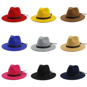 Mulheres Womens Womens sentiu jazz chapéus fedora chapéu liso borda trilby panam panam tampão largo largo borda chapéu para mulheres